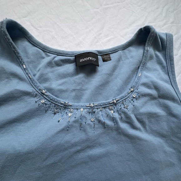 Blue diamond tank top - Picture 5 of 8